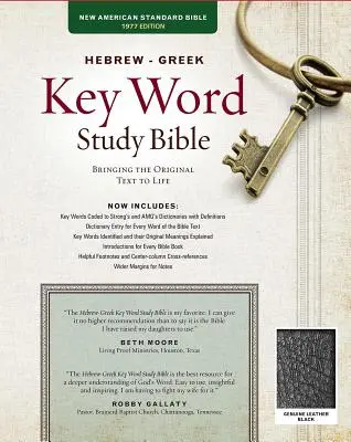 Hebräisch-Griechische Schlüsselwort-Studienbibel-NASB: Wichtige Einblicke in Gottes Wort - Hebrew-Greek Key Word Study Bible-NASB: Key Insights Into God's Word