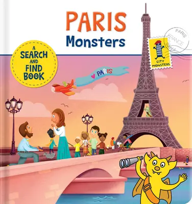 Pariser Ungeheuer: Ein Such- und Findebuch - Paris Monsters: A Search and Find Book