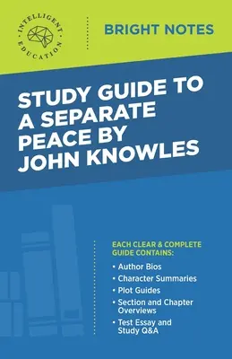 Studienführer zu A Separate Peace von John Knowles - Study Guide to A Separate Peace by John Knowles