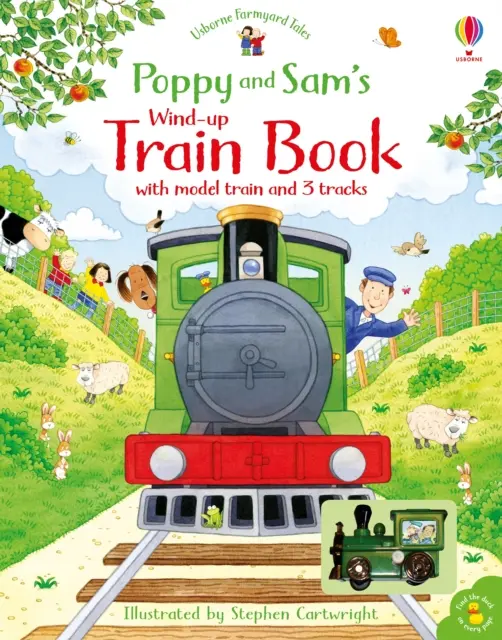 Poppy und Sams Aufzieh-Eisenbahn-Buch - Poppy and Sam's Wind-up Train Book