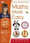 Mathe leicht gemacht: Anfänger, Alter 6-7 (Key Stage 1) - Unterstützt den Nationalen Lehrplan, Mathe-Übungsheft - Maths Made Easy: Beginner, Ages 6-7 (Key Stage 1) - Supports the National Curriculum, Maths Exercise Book