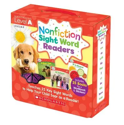 Nonfiction Sight Word Readers: Geführtes Lesen Stufe a (Elternpaket): Bringt Ihrem Kind 25 wichtige Wörter bei, damit es als Leser aufsteigt! - Nonfiction Sight Word Readers: Guided Reading Level a (Parent Pack): Teaches 25 Key Sight Words to Help Your Child Soar as a Reader!