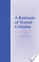 Eine Rationale der Textkritik - A Rationale of Textual Criticism