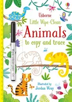 Kleine wisch-saubere Tiere zum Kopieren und Nachzeichnen - Little Wipe-Clean Animals to Copy and Trace