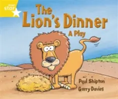 Rigby Star Guided 1 Gelbes Niveau: The Lion's Dinner, Ein Spielbuch für Schüler (einzeln) - Rigby Star Guided 1 Yellow Level: The Lion's Dinner, A Play Pupil Book (single)