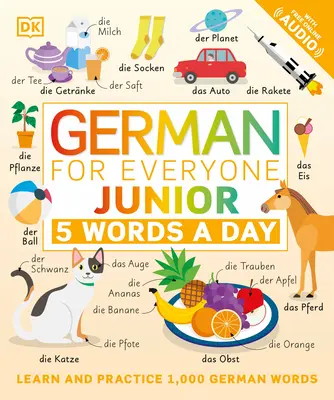Deutsch für Jedermann Junior: 5 Wörter am Tag - German for Everyone Junior: 5 Words a Day