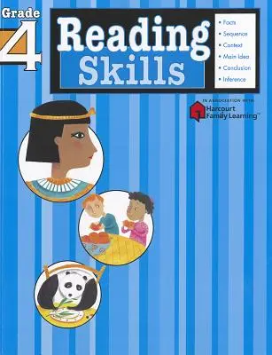 Lesefertigkeiten: Klasse 4 (Flash Kids Harcourt Family Learning) - Reading Skills: Grade 4 (Flash Kids Harcourt Family Learning)