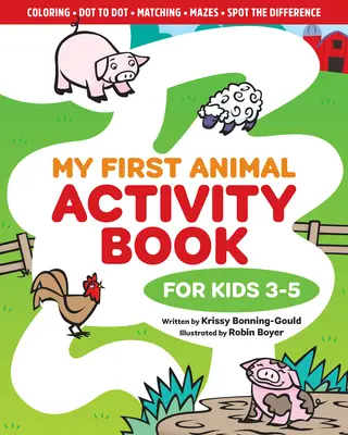 Mein erstes Tier-Aktivitätsbuch: Für Kinder von 3-5 Jahren - My First Animal Activity Book: For Kids 3-5