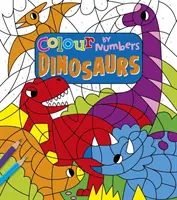 Malen nach Zahlen: Dinosaurier - Colour by Numbers: Dinosaurs