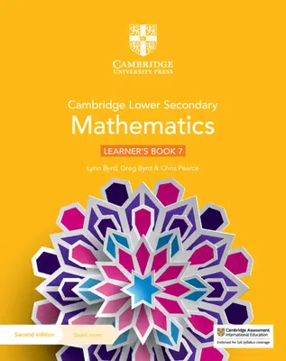 Cambridge Lower Secondary Mathematics Learner's Book 7 mit digitalem Zugang (1 Jahr) - Cambridge Lower Secondary Mathematics Learner's Book 7 with Digital Access (1 Year)