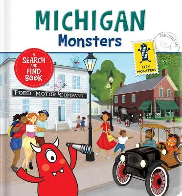 Michigan-Monster: Ein Such- und Findbuch - Michigan Monsters: A Search and Find Book