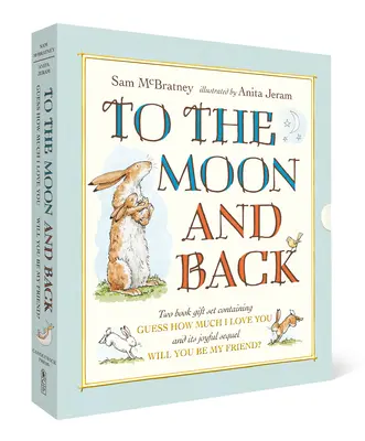 Bis zum Mond und zurück: Rate mal, wie sehr ich dich liebe und Willst du mein Freund sein? Schuber - To the Moon and Back: Guess How Much I Love You and Will You Be My Friend? Slipcase