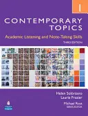 Contemporary Topics 1: Akademisches Zuhören und Notizen machen (Mittelstufe) - Contemporary Topics 1: Academic Listening and Note-Taking Skills (Intermediate)