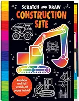 Scratch and Draw Construction Site - Scratch Art Activity Book (Kratz- und Zeichenbaustelle) - Scratch and Draw Construction Site - Scratch Art Activity Book