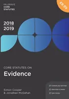 Kernsatzungen zur Beweisführung 2018-19 - Core Statutes on Evidence 2018-19