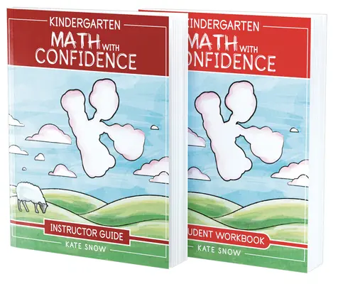 Kindergarten Mathe mit Zuversicht Bundle: Instructor Guide & Student Workbook - Kindergarten Math with Confidence Bundle: Instructor Guide & Student Workbook