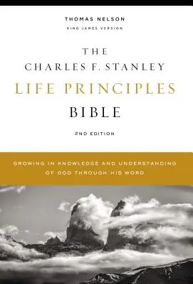 Kjv, Charles F. Stanley Lebensprinzipien Bibel, 2. Auflage, Hardcover, Komfortdruck: Wachsende Erkenntnis und Verständnis für Gott durch sein Wort - Kjv, Charles F. Stanley Life Principles Bible, 2nd Edition, Hardcover, Comfort Print: Growing in Knowledge and Understanding of God Through His Word