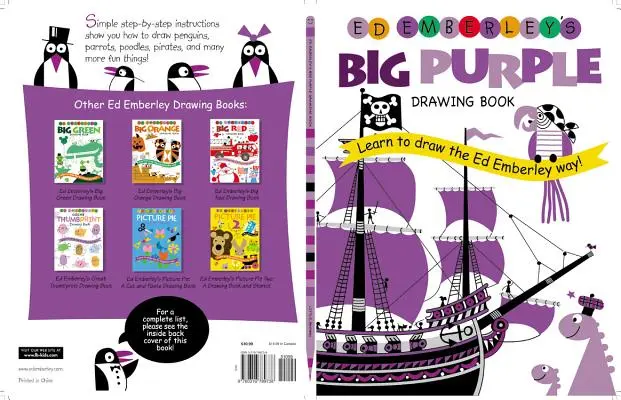 Ed Emberleys großes lila Zeichenbuch - Ed Emberley's Big Purple Drawing Book