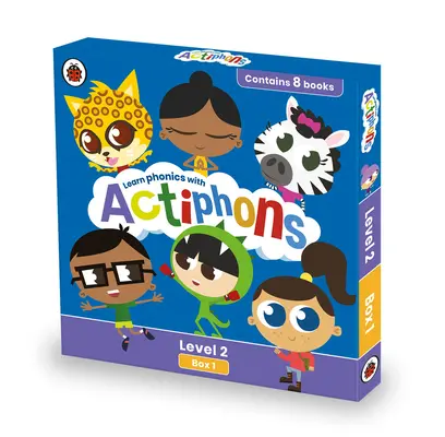 Actiphons Level 2 Box 1: Bücher 1-8 - Actiphons Level 2 Box 1: Books 1-8
