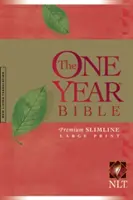 Ein Jahr Premium Slimline Bibel-NLT-Großdruck 10. Jahrestag - One Year Premium Slimline Bible-NLT-Large Print 10th Anniversary
