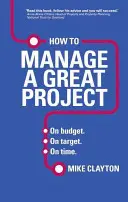 Wie man ein großes Projekt managt - Im Budget. Im Zeitplan. Pünktlich. - How to Manage a Great Project - On budget. On target. On time.