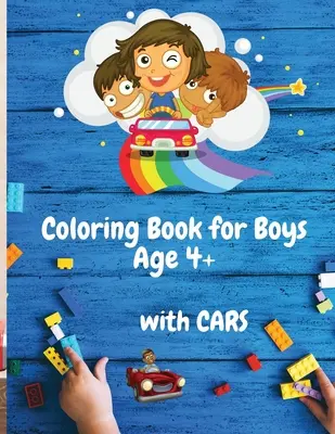 Malbuch für Jungen mit Autos ab 4 Jahren: 50 Ausmalbilder mit Autos Malbuch für Jungen von 4-8 Jahren Amazing Car Series for Boys - Coloring Book for Boys with Cars Age 4+: 50 Colouring Images with Cars Coloring Book for Boys Ages 4-8 Amazing Car Series for Boys