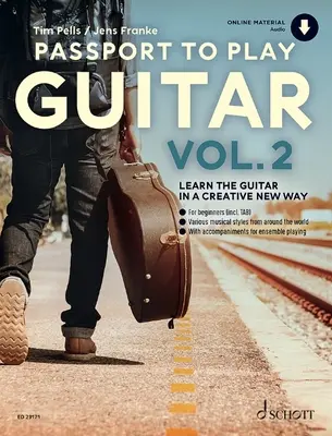 REISEPASS ZUM GITARRE SPIELEN BAND 2 - PASSPORT TO PLAY GUITAR VOL 2 BAND 2