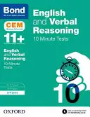 Bond 11+: English & Verbal Reasoning: CEM 10-Minuten-Tests - 8-9 Jahre - Bond 11+: English & Verbal Reasoning: CEM 10 Minute Tests - 8-9 years