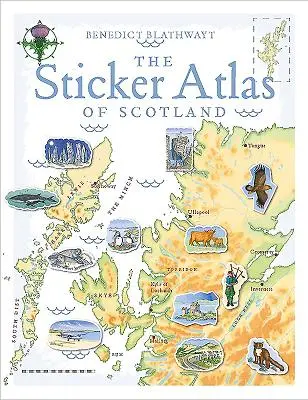 Der Sticker-Atlas von Schottland - The Sticker Atlas of Scotland