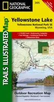 Yellowstone Se/yellowstone Lake - Trails Illustrated National Parks