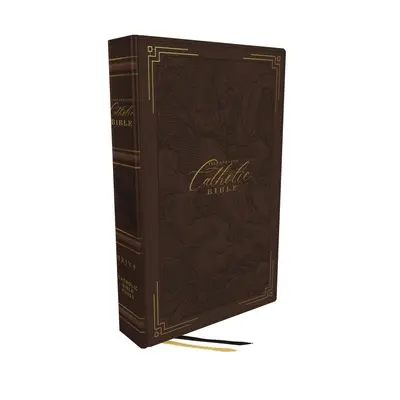 Nrsvce, Illustrierte katholische Bibel, Leder über Pappe, Komfortdruck: Heilige Bibel - Nrsvce, Illustrated Catholic Bible, Leather Over Board, Comfort Print: Holy Bible