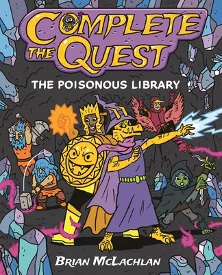 Beende die Suche: Die vergiftete Bibliothek - Complete the Quest: The Poisonous Library