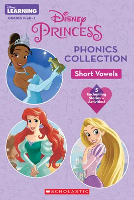 Disney Prinzessin Phonics Sammlung: Kurze Vokale (Disney Learning: Bind-Up) - Disney Princess Phonics Collection: Short Vowels (Disney Learning: Bind-Up)