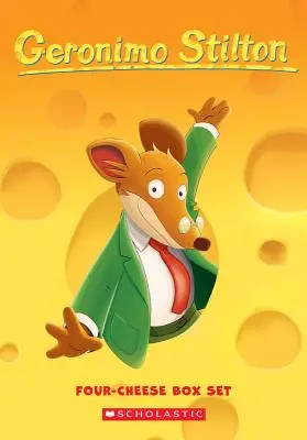 Geronimo Stilton Vier-Käse-Box-Set (Bücher 1-4) - Geronimo Stilton Four Cheese Box Set (Books 1-4)