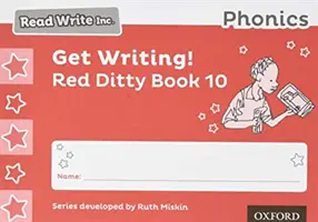 Lesen Schreiben Inc. Phonetik: Schreiben lernen! Rotes Liedchen Buch 10er-Pack - Read Write Inc. Phonics: Get Writing! Red Ditty Book 10 Pack of 10