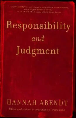 Verantwortung und Urteilsvermögen - Responsibility and Judgment