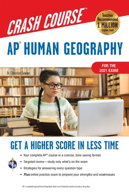 Ap(r) Human Geography Crash Course, für die Prüfung 2021, Buch + Online: Höhere Punktzahl in kürzerer Zeit - Ap(r) Human Geography Crash Course, for the 2021 Exam, Book + Online: Get a Higher Score in Less Time