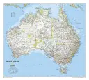 Australien Klassisch, laminiert - Wandkarten Kontinente - Australia Classic, Laminated - Wall Maps Continents