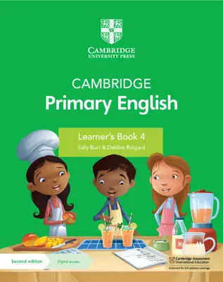 Cambridge Primary English Learner's Book 4 mit digitalem Zugang (1 Jahr) - Cambridge Primary English Learner's Book 4 with Digital Access (1 Year)