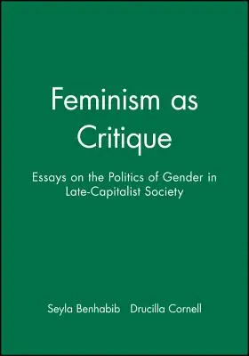 Feminismus als Kritik: Essays zur Politik der Geschlechter in der spätkapitalistischen Gesellschaft - Feminism as Critique: Essays on the Politics of Gender in Late-Capitalist Society