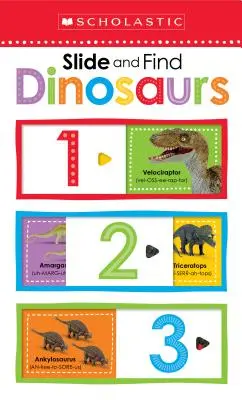 Dinosaurier 123: Scholastic Early Learners (Schieben und Finden) - Dinosaurs 123: Scholastic Early Learners (Slide and Find)