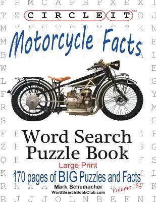 Circle It, Fakten über Motorräder, Wortsuche, Puzzle Buch - Circle It, Motorcycle Facts, Word Search, Puzzle Book