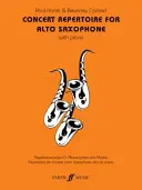 Konzertrepertoire für Altsaxophon mit Klavier - Concert Repertoire for Alto Saxophone with Piano