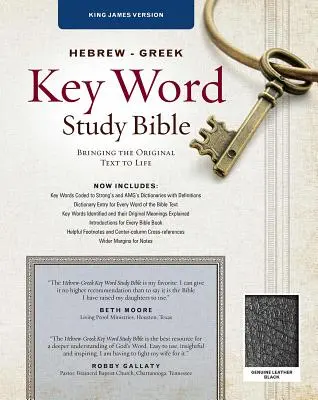 Hebräisch-Griechische Schlüsselwort-Studienbibel-KJV: Wichtige Einblicke in Gottes Wort - Hebrew-Greek Key Word Study Bible-KJV: Key Insights Into God's Word