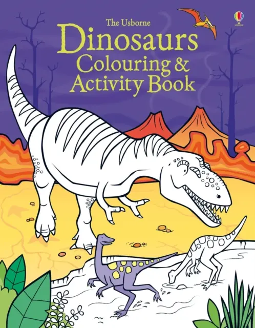 Dinosaurier Mal- und Beschäftigungsbuch - Dinosaurs Colouring and Activity Book