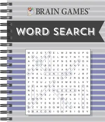 Spiele für das Gehirn - Wortsuche (Violett) - Brain Games - Word Search (Purple)