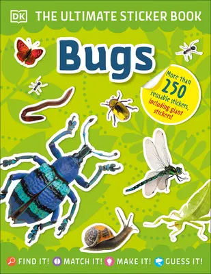 Das ultimative Stickerbuch Käfer - The Ultimate Sticker Book Bugs