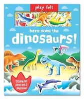 Filz spielen Hier kommen die Dinosaurier! - Play Felt Here come the dinosaurs!