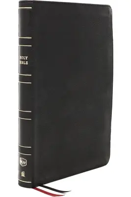 Nkjv, Deluxe Thinline Referenzbibel, Echtes Leder, Schwarz, Rote Schrift, Komfortdruck: Heilige Bibel, New King James Version - Nkjv, Deluxe Thinline Reference Bible, Genuine Leather, Black, Red Letter, Comfort Print: Holy Bible, New King James Version