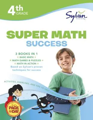 4. Klasse Jumbo Math Success Workbook: 3 Bücher in 1 --Basic Math; Math Games and Puzzles; Math in Action; Activities, Exercises, and Tips to Help Catc - 4th Grade Jumbo Math Success Workbook: 3 Books in 1 --Basic Math; Math Games and Puzzles; Math in Action; Activities, Exercises, and Tips to Help Catc